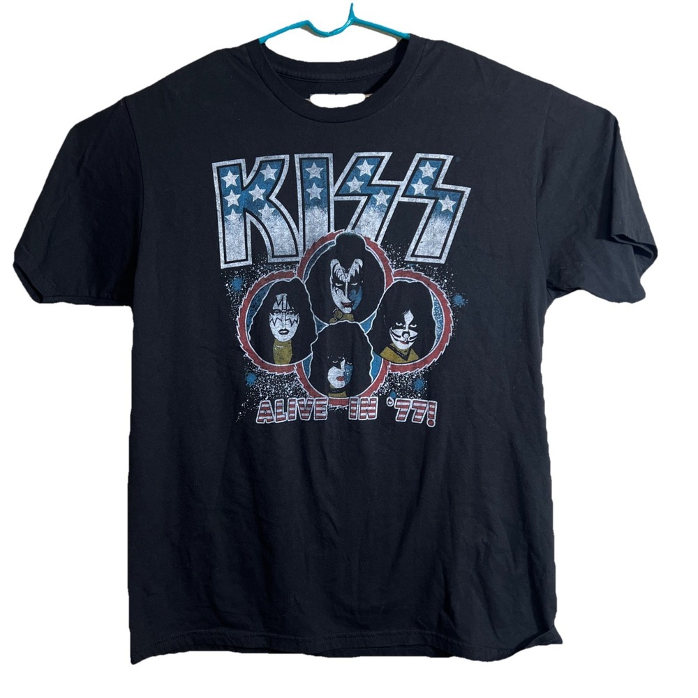 Kiss Alive in '77 Shirt XL Rock N Roll‎ Classic